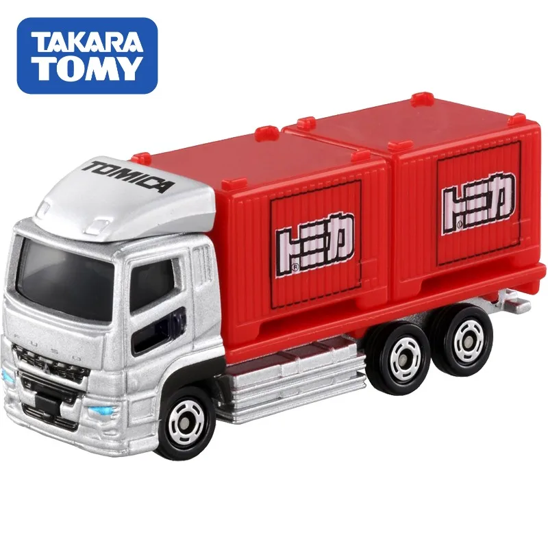 

Takara Tomy Tomica Alloy Scale Car Model No.85 Mitsubishi Fuso Super Great Art Collection Red White Box Cool Gifts for Boys