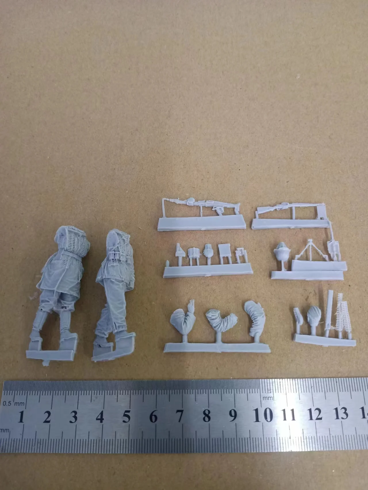 1/35 15 миниатюрная зимняя одежда для солдат GK фигурки из смолы несобранные и