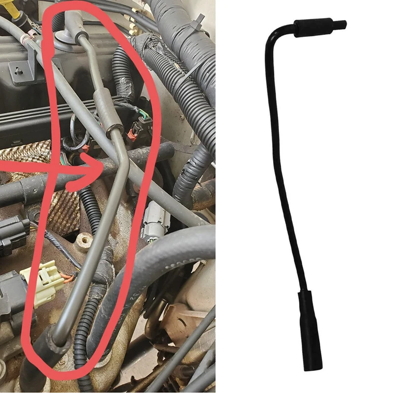 Вентиляционный шланг металлического картера 4854265 Для двигателя Jeep Cherokee Wrangler 4.0L