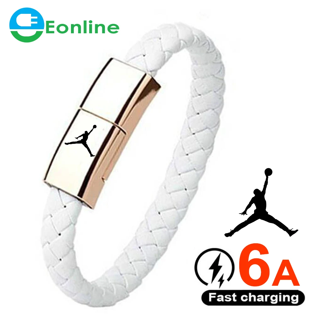 

EONLINE 3D OEM Bracelet USB Charging Cable Data Charging Cord for Phone Plus X XR Xs Max USB C cable for samsung HUAWEI xiaomi