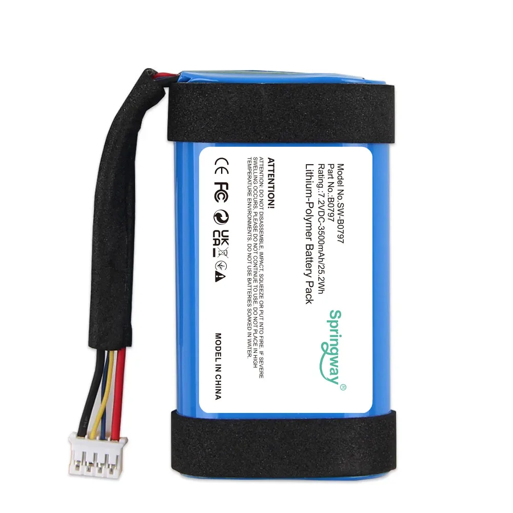 Запасная батарея 7.2V 3500mAh B0797 для беспроводной Bluetooth-колонки Marshall Emberton III 3-го поколения (art.: 3920db1fee570) - 3920db1fee570