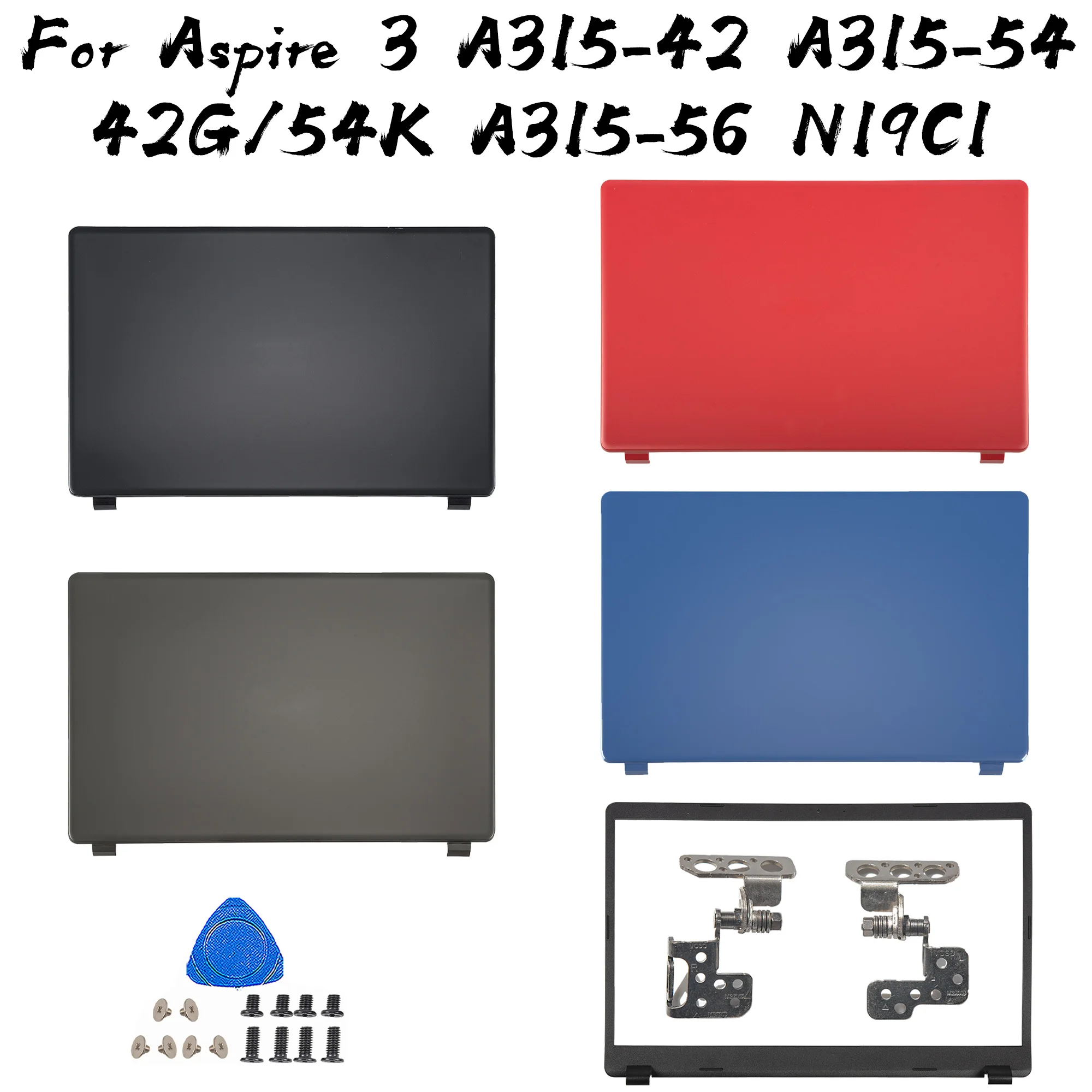Задняя крышка ЖК-дисплея для ноутбука Acer Aspire 3 A315-42 A315-42G A315-54 A315-56-594W N19C1 15 6 дюйма