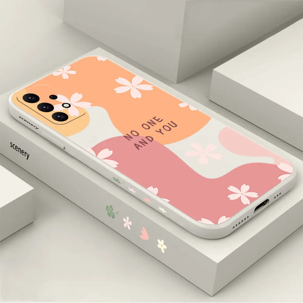 

Lovely Flower Case For Samsung Galaxy A91 A73 A72 A71 A53 A52 A51 A42 A33 A32 A31 A23 A22 A21S A13 A12 A03S A02S 4G 5G Cover