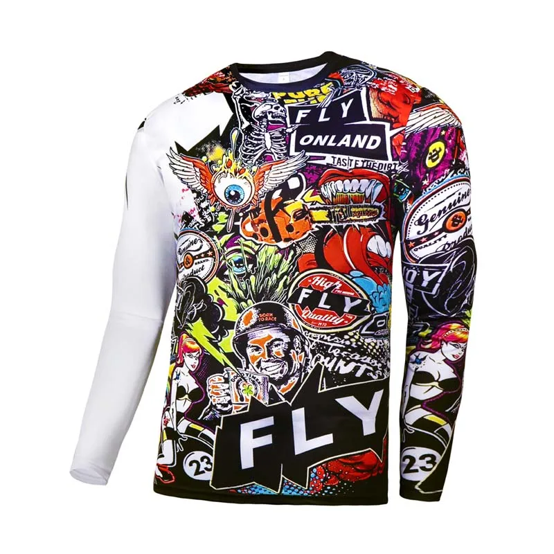 MTB Джерси для скоростного спуска мотоцикла горного велосипеда BMX