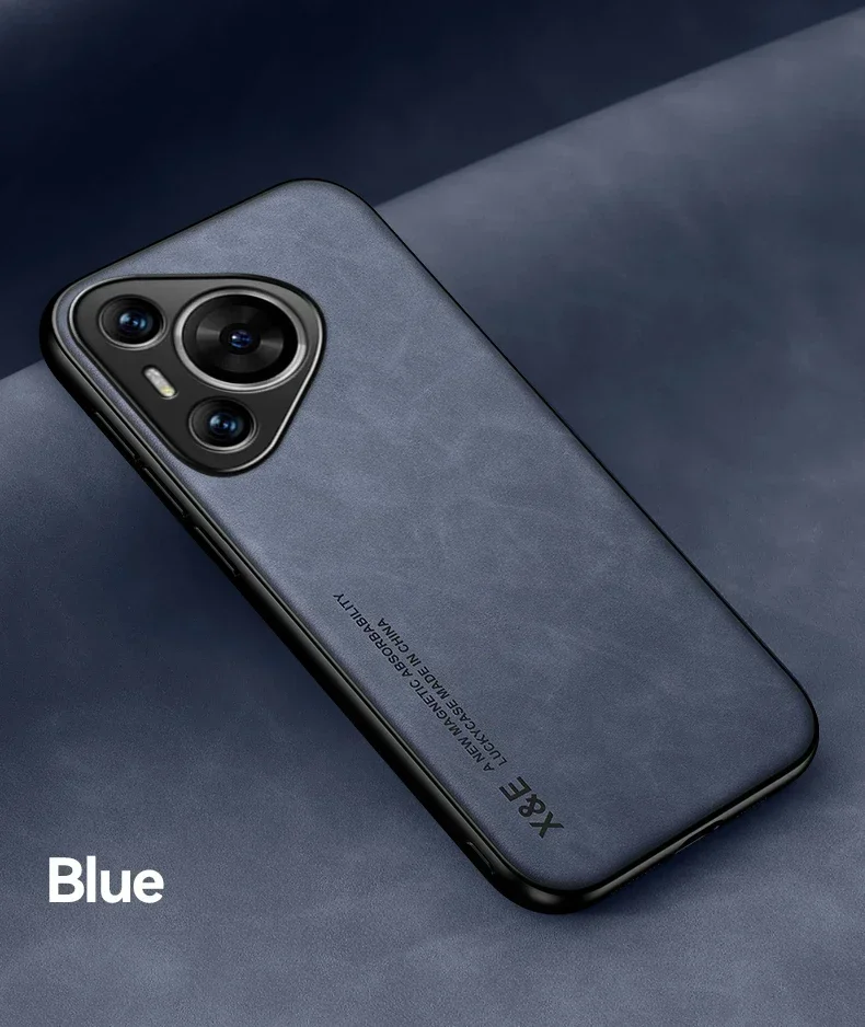Встроенный железный лист чехол для телефона Huawei Pura 70 Ultra P30 Lite P60 Art P50 P40 Pro Plus Защита