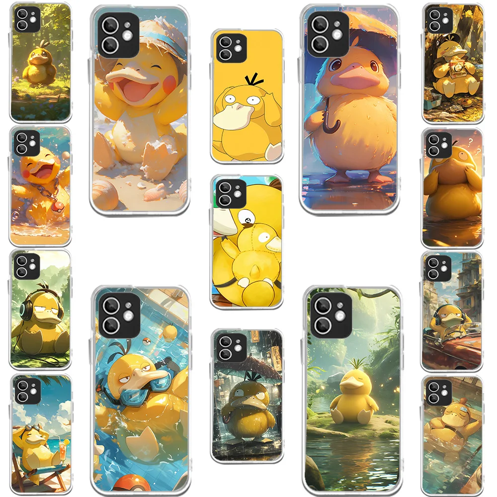 Прозрачный силиконовый чехол WD-4 Drowzee для Moto G04 G8 9 10 14 22 23 24 32 34 41 One5G Power Play Plus