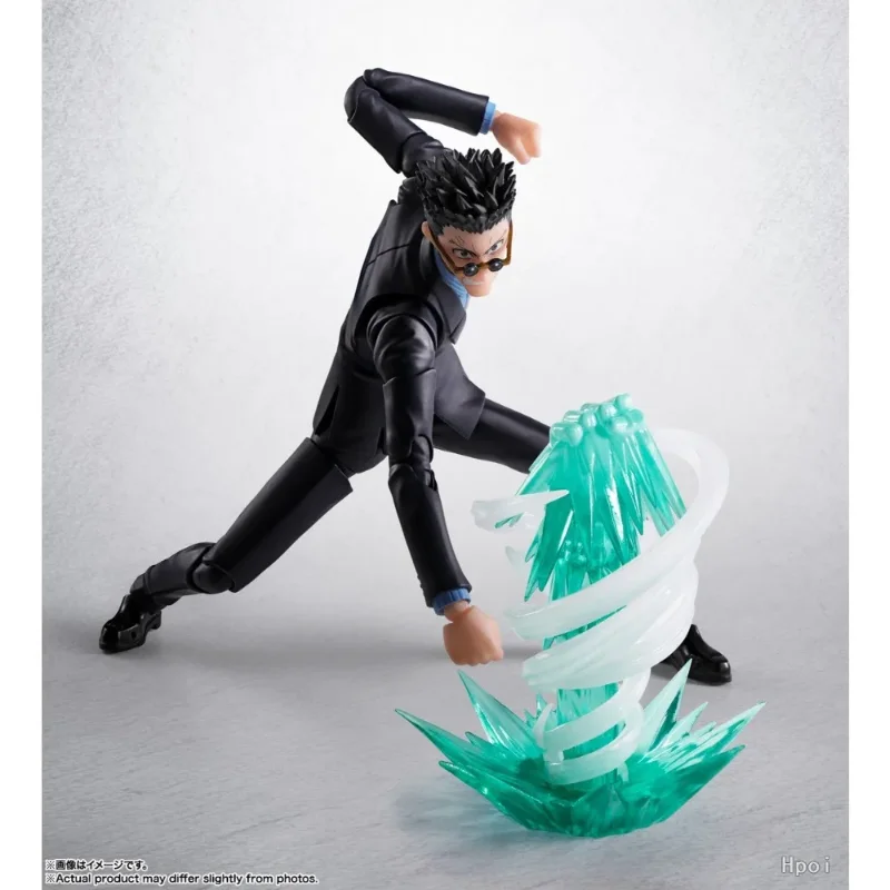 Фото Оригинальная коллекционная аниме-фигурка Bandai S.H.Figuarts Hunter X Hunter Леорио Паладинайт D, подвижная модель, игрушка, подарок №5
