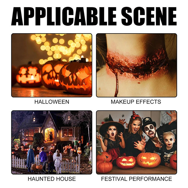 Имитация шрама водостойкая пленка для макияжа специальные эффекты