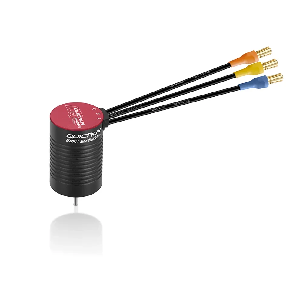 Фото HobbyWing QuicRun 2435 SL G3 4500KV 6500KV Бесщеточный двигатель для 1/18 16 14 RC дорожного автомобиля Monster Truck №3
