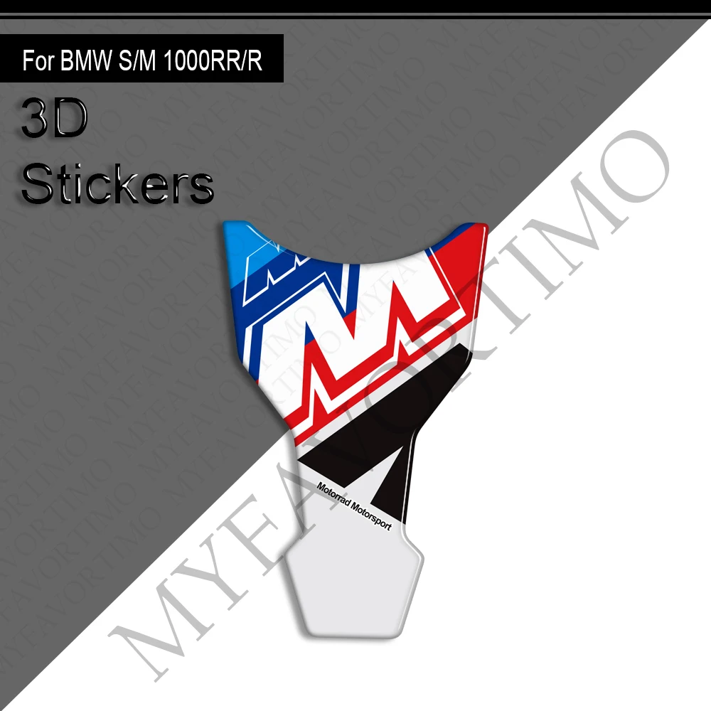 

Для BMW S1000RR S1000R S 1000 R RR S1000 S1000 M M1000R M1000RR 2021-2025 Накладка на бак Газ Мазут Комплект защиты колена 3D-наклейки
