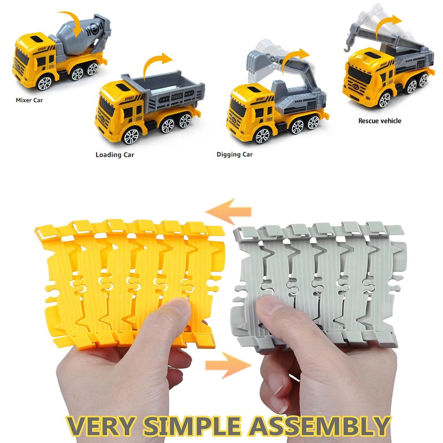 Антигравитационный мини-электрический автомобиль трек игрушечный инженерная