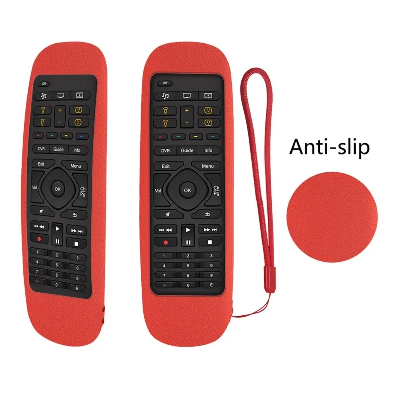 Фото Универсальный чехол для пульта дистанционного управления B67C для Logitech Harmony Companion, силиконовый защитный чехол с противоскользящим покрытием №4