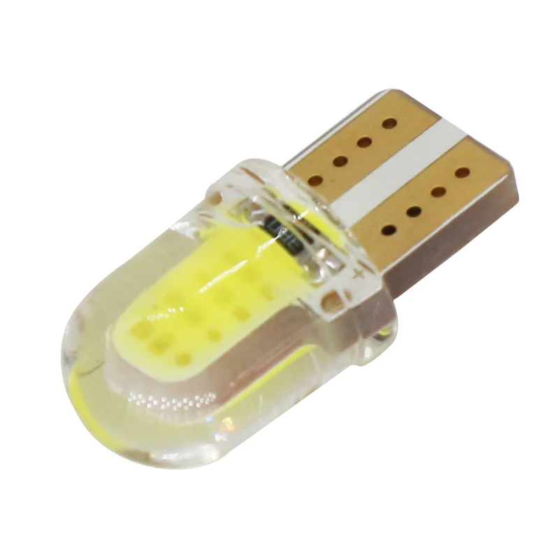 1 шт. 4 чипы COB светильник Автомобильный светодиодный W5W T10 194 168 4SMD для парковки Клин