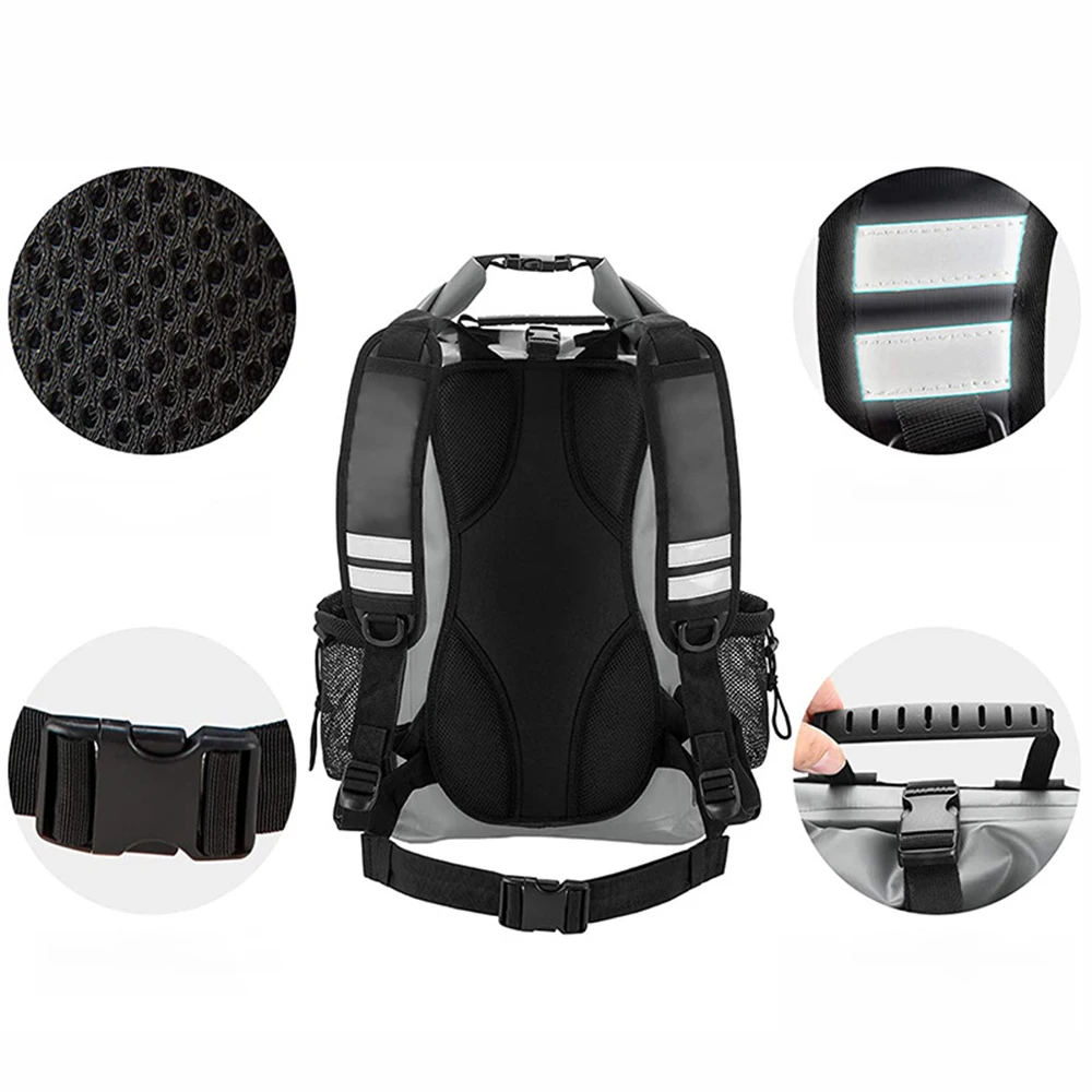 20/40/50L Outdoor Cycling Backpack Waterproof Bag Multifunctional Mountaineering Drifting Snorkeling Swimming Fishing Backpack