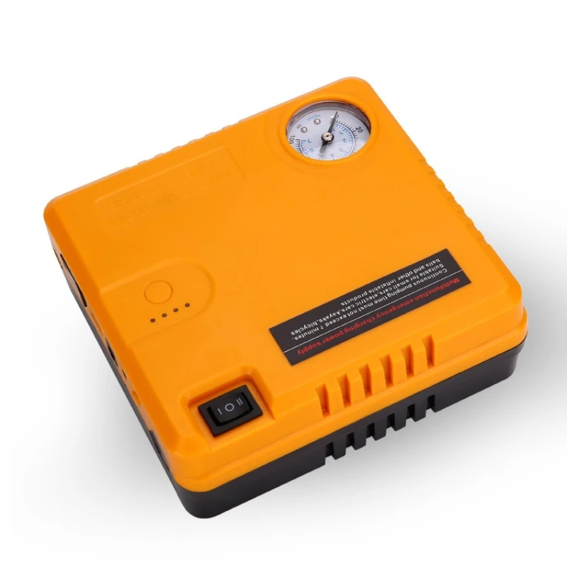Pump 600a Power Bank Charger & Air Pump Usb Ports 16800 Mah Start 6.0l Gas Engine
