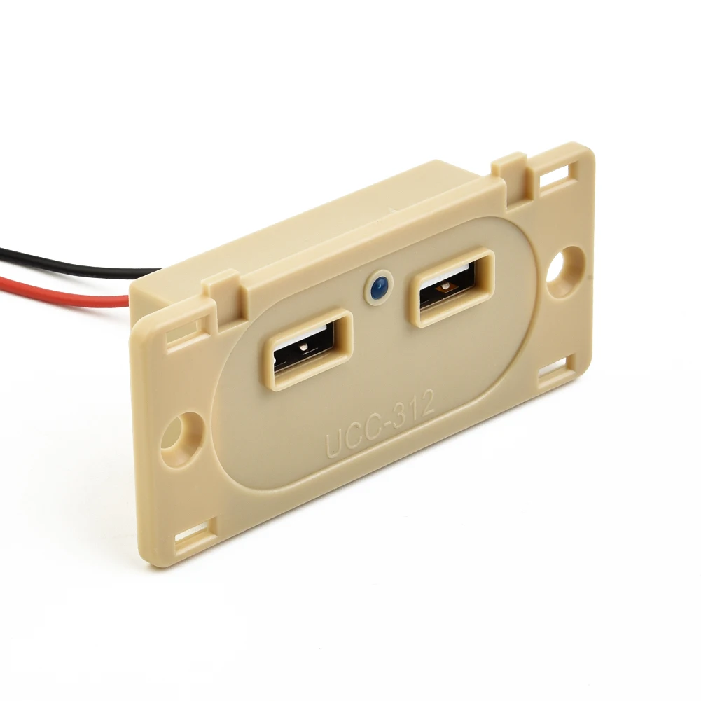 

Автомобильное зарядное устройство с двумя USB-портами, 8,9*4,1*2,3 см