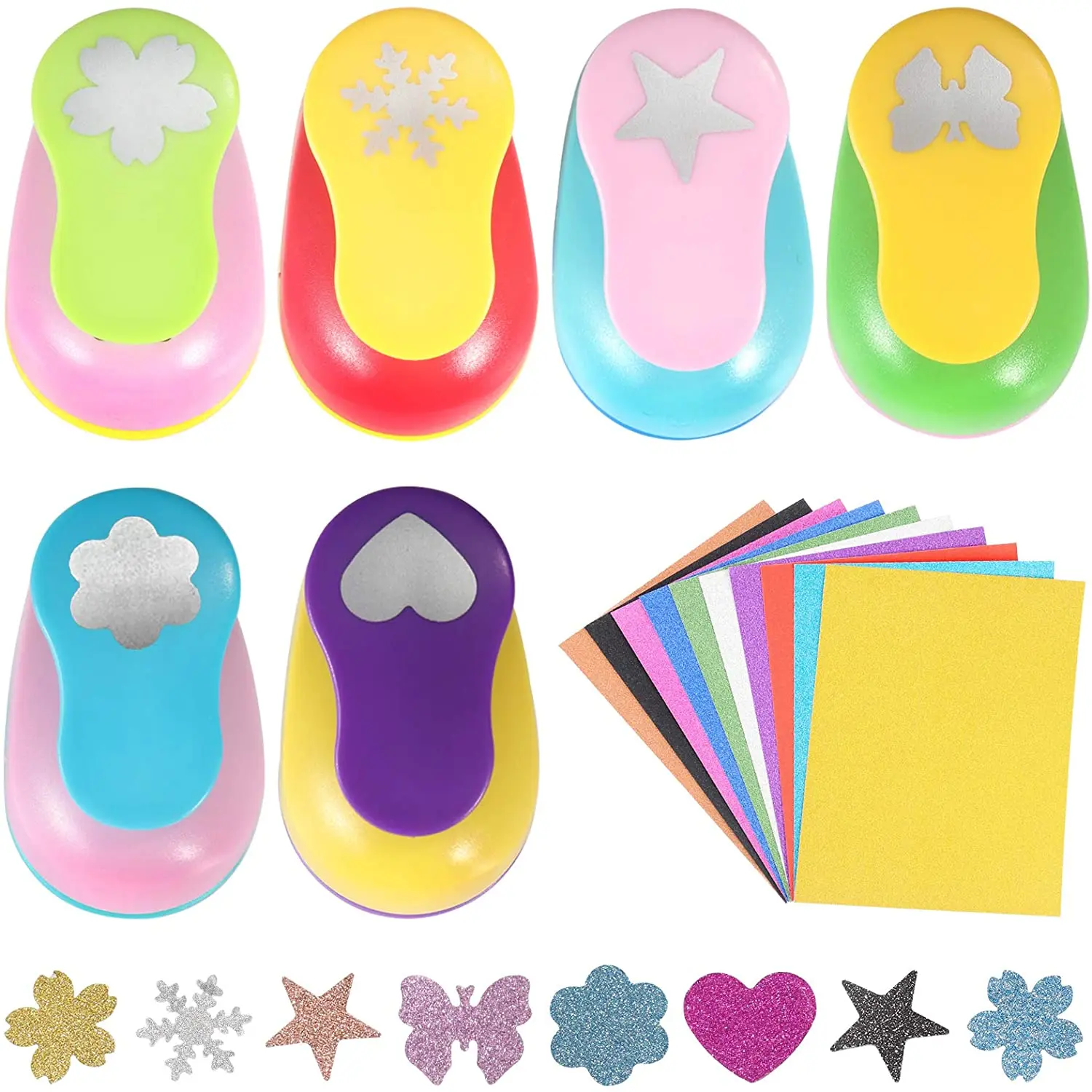 DIY Children Scrapbooking Paper-cut Hole Punch Animal Shape Multi-pattern Craft hole Puncher Children Creative Handmade Toys 1