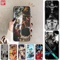 one piece rubber man for xiaomi redmi note 10s 10 9t 9s 9 8t 8 7s 7 6 5a 5 pro max soft black phone case