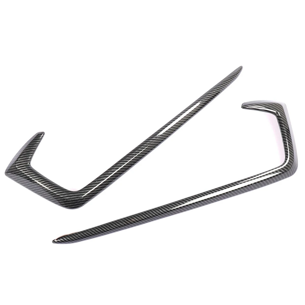 2 шт. передние противотуманные фасветильник из углеродного волокна для Honda Civic