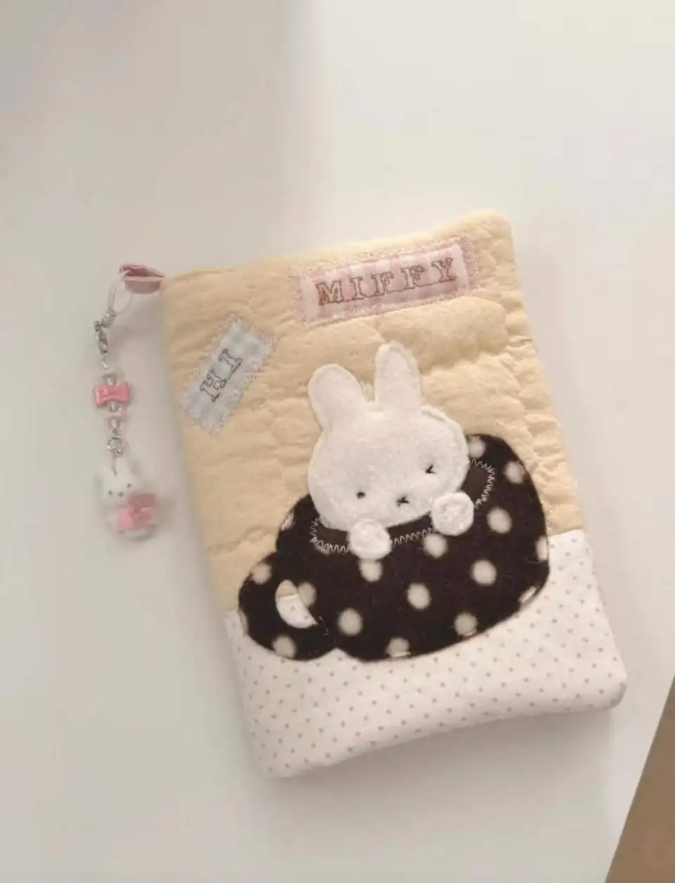 Фото Аниме-плюшевый блокнот Miffy A6 с отрывными листами, тетрадь-ежедневник для студентов, милый, кавайный, креативный, индивидуальный, очаровательный №5