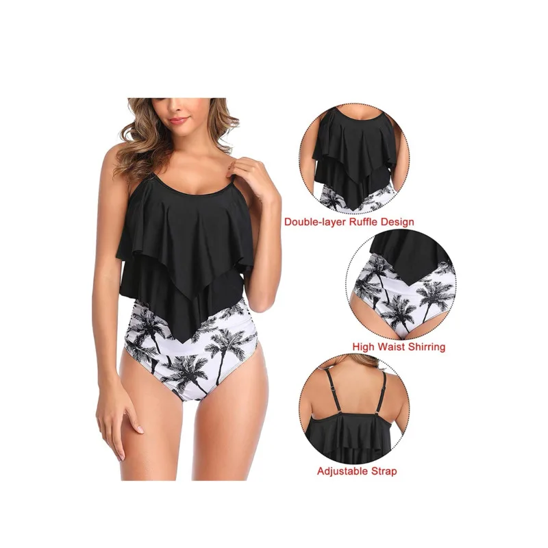 Сексуальное мини-бикини женский купальник с завышенной талией бикини животным