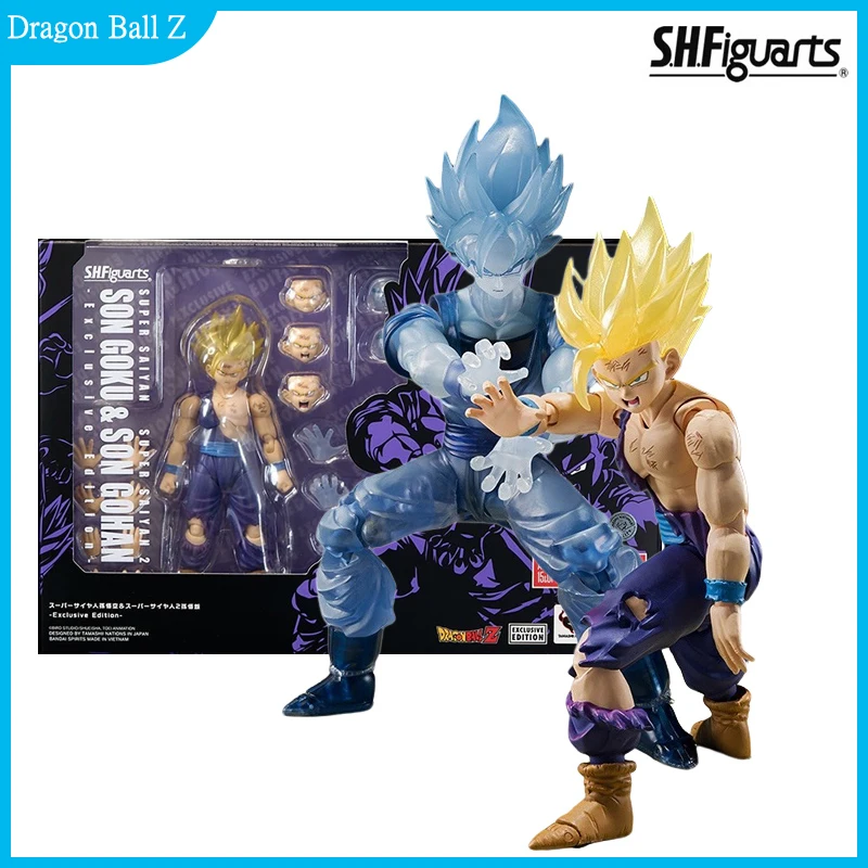 

Original Bandai S.H.Figuarts Dragon Ball Z Super Saiyan Son Goku & Super Saiyan 2 Son Gohan Exclusive Edition Action Figure Toy