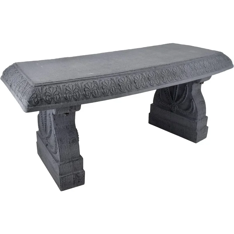 Садовая скамья Fiberclay-серый серый