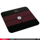 Весы напольные электронные Pioneer PBS1002 черный, бордовый