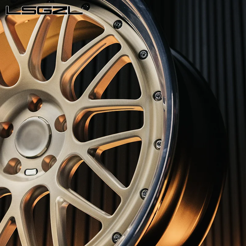 Фото Кованые хромированные диски Deep Dish Sport для автомобилей, 5x114, 5x130, 5x120, 5x127, 18, 19, 20, 21, 22 дюйма, для BMW, GTR, C8, Audi №3