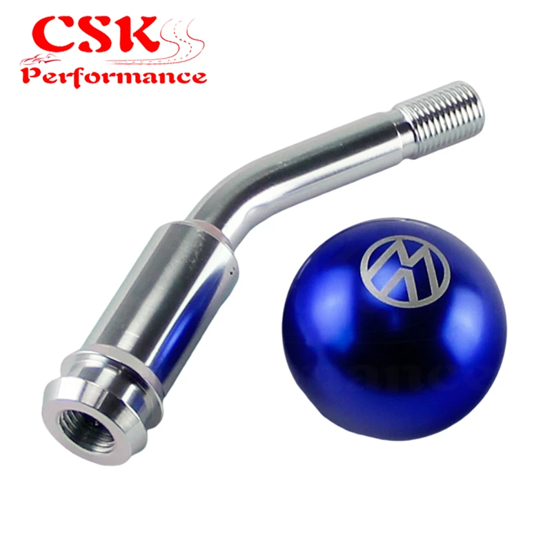 

Gear Shift Knob + M14*1.5 Shifter Extension Stick Knob Lever For VW T4 90-03