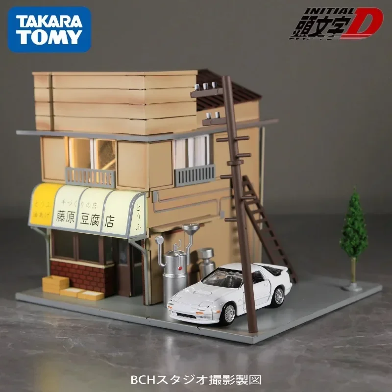 TAKARA TOMY first text D Ryosuke Takahashi FC Mazda RX-7 Коллекционная модель автомобиля для мальчиков