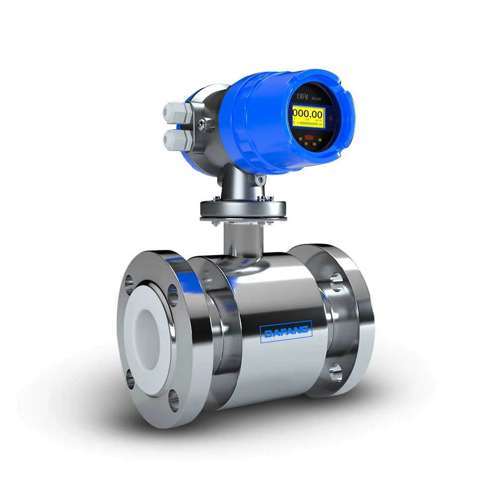 

YGD 2 inch seawater magnetic fluid hot water measuring device electro magnetic flow meter calibration medidores de caudal