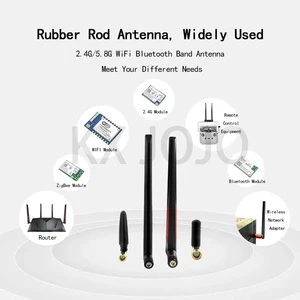 Антенна Wi-Fi 2, 4G/5, 8 GHz 3dBi/6dBi Omni с RF/RP SMA штекером для беспроводного маршрутизатора по оптовой цене Wifi