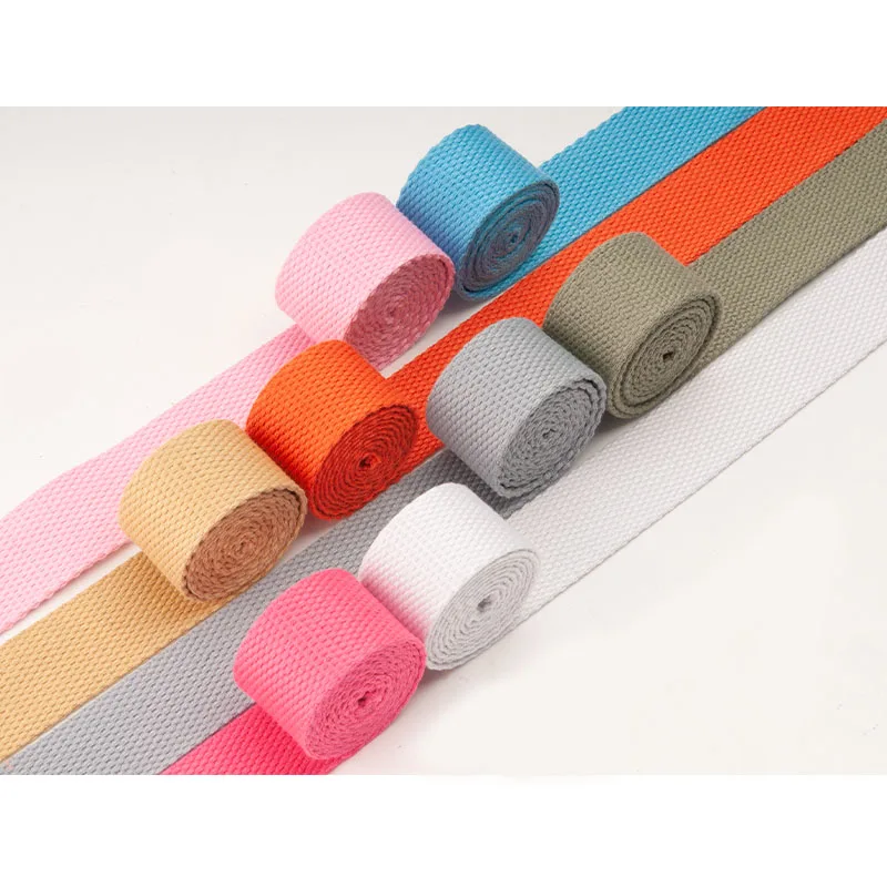 

New 5/10/50Yards 10mm Nylon Polyester Webbing Strap Pet Collar Canvas Ribbon Belt Bag Safety Strong Equipment Rope Sewing Craft