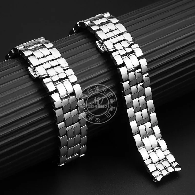 Ремешок для часов из нержавеющей стали с изогнутым шарниром 18 мм Chopard HAPPY DIAMONDS 274891