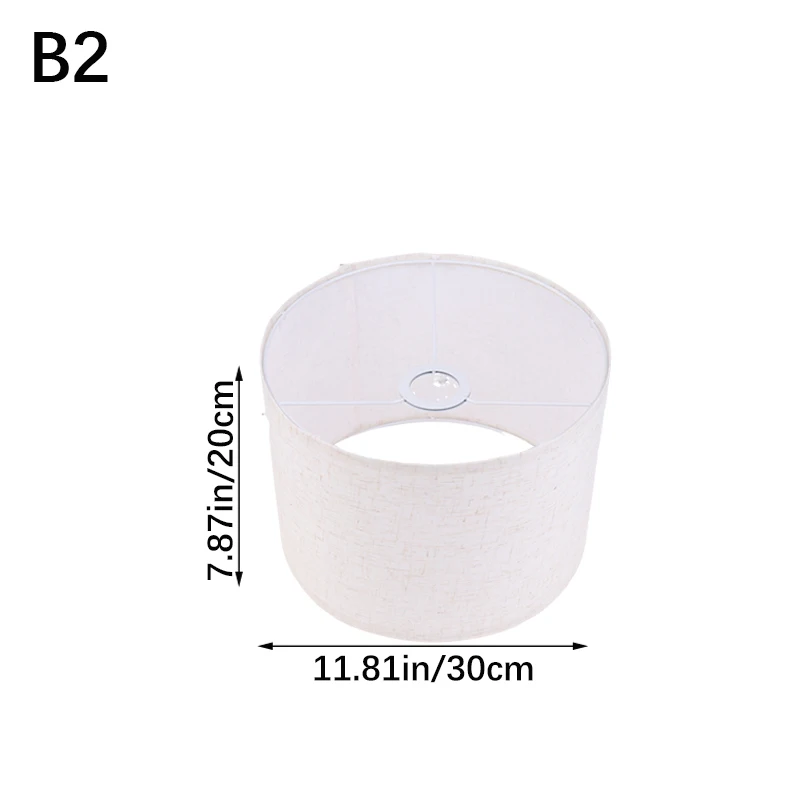 

Абажур HUXUAN, тканевый, ретро