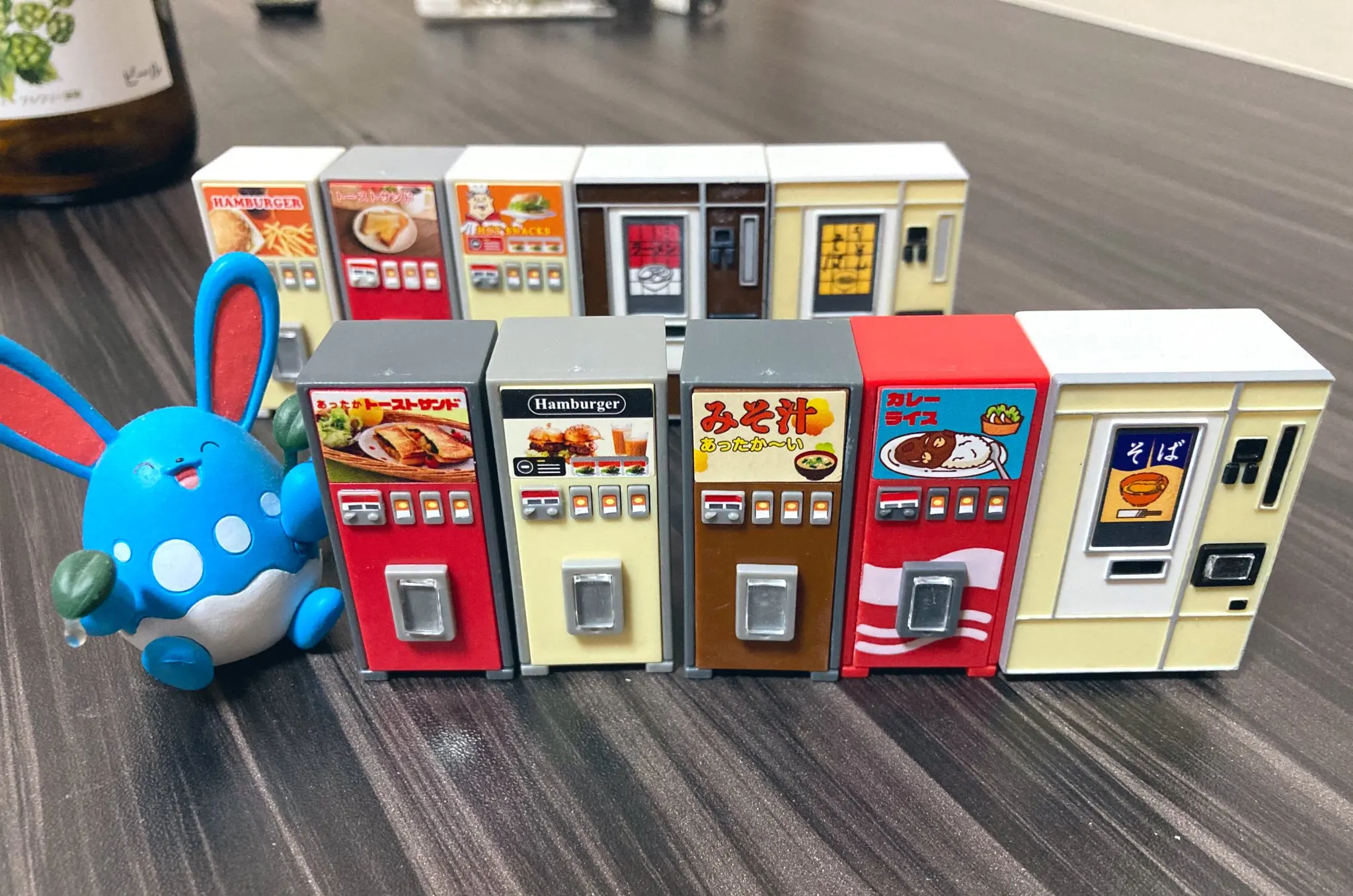 J.Dream капсульные игрушки ретро торговый автомат талисман 2 тост сэндвич-гамбургер