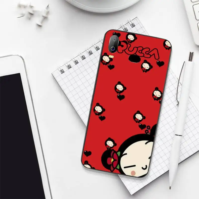 Фото Милый чехол pucca для телефона с куклой для Samsung galaxy A S note 23 53 22 20 52 21 13 51 71 32 12 10 fe ultra plus №3