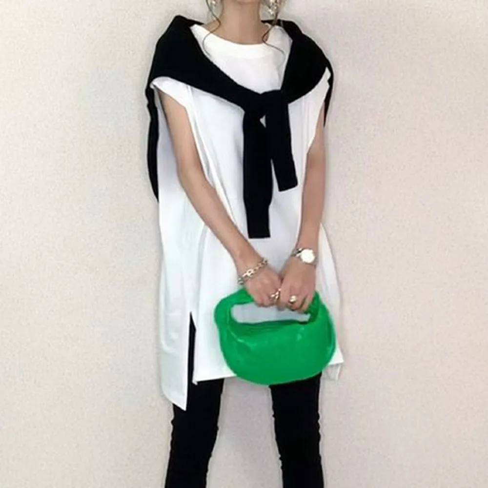 Футболка с коротким рукавом 2022 летняя простая стандартная женская футболка