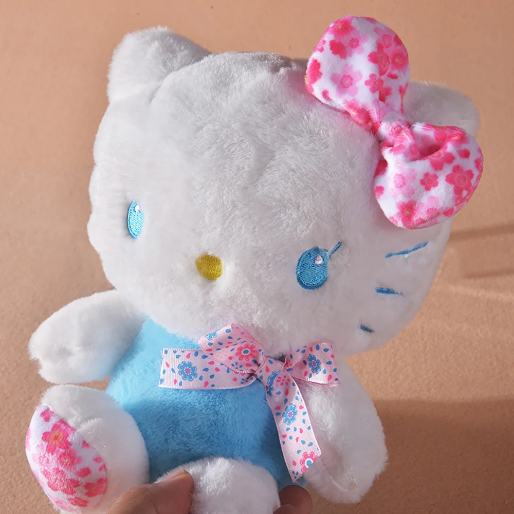 Sanrio плюшевая игрушка Hello Kitty Kawaii Sakura KT Cat мягкая кукла милые Мультяшные мягкие
