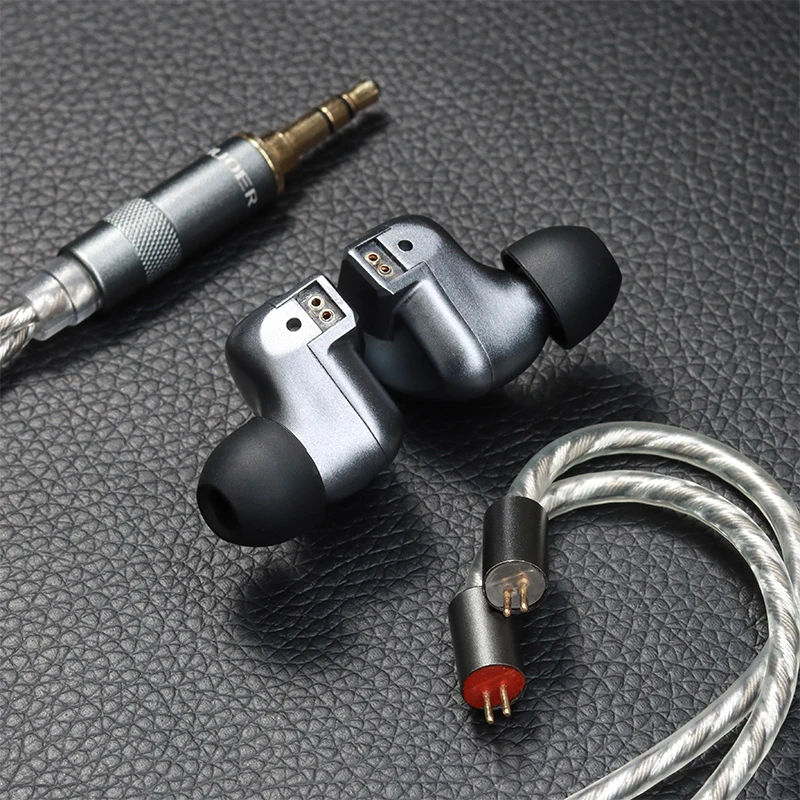 Наушники Shuoer S12 с магнитным драйвером 14 8 мм Hi-Fi IEM посеребренным