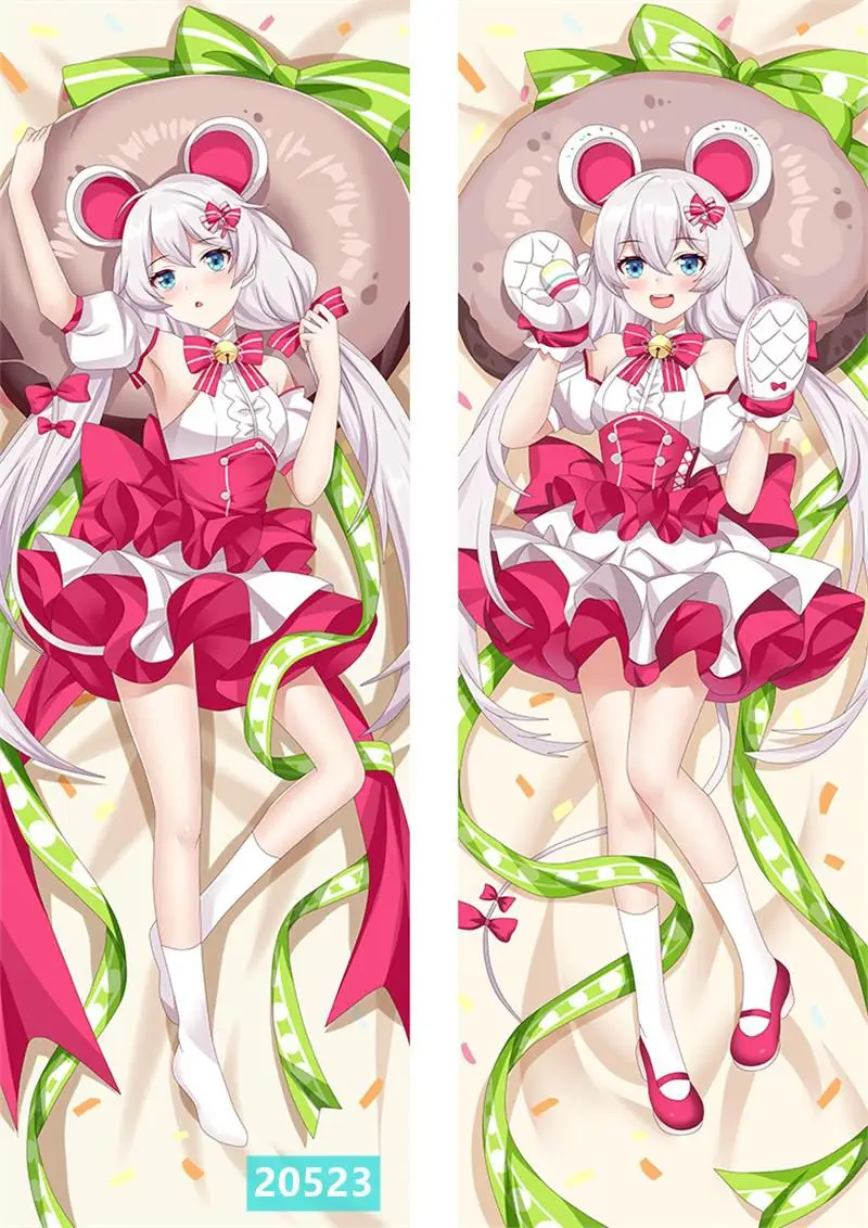 

Anime Honkai Impact 3Hugging Body Pillow Case Otaku Pillow Long Cushion Cover Cosplay Xmas Gifts Girl Body Pillow Case Cover