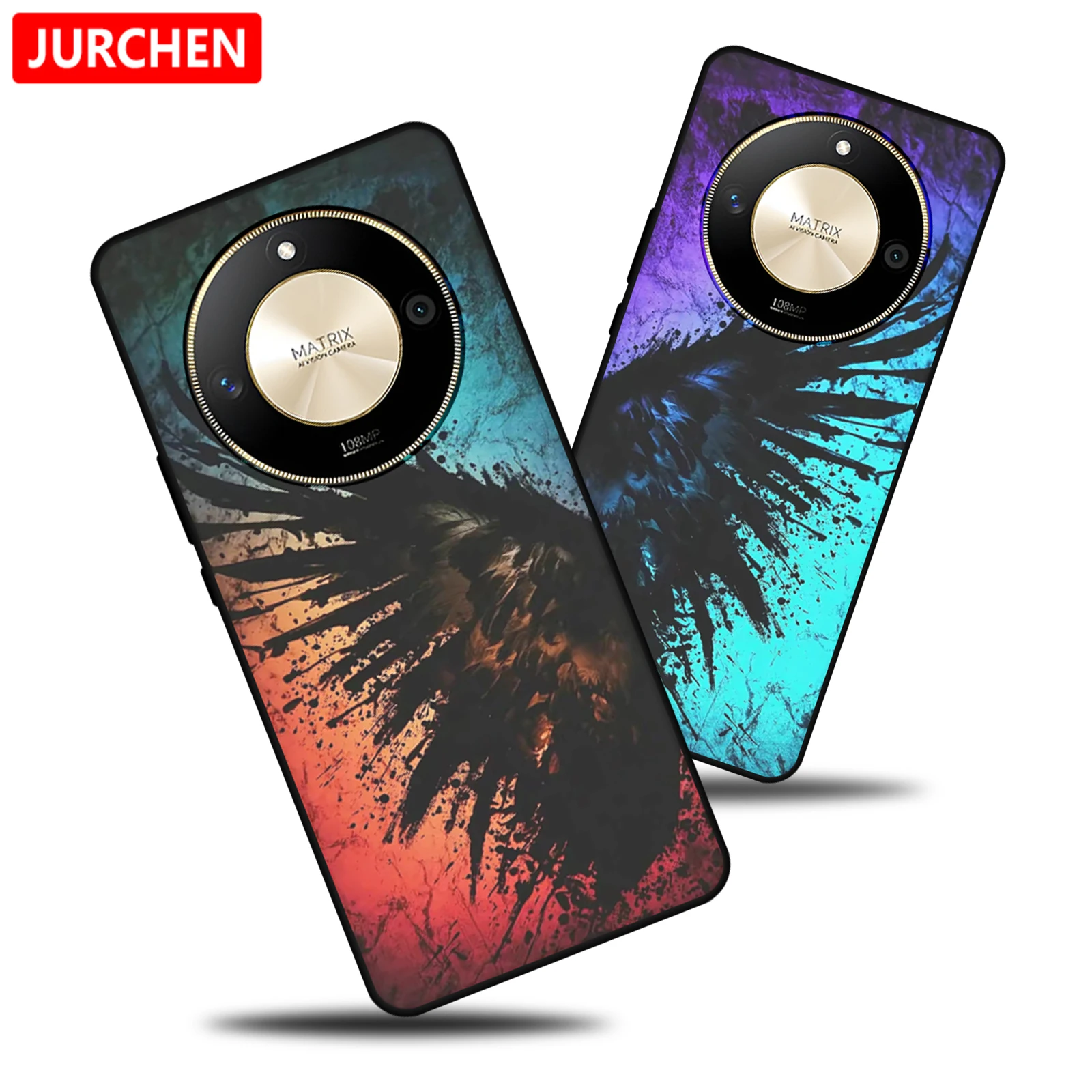 Силиконовый чехол для Huawei Honor X50 милый тигр кот волк мультяшный рисунок X 50 Pro GT 50Pro