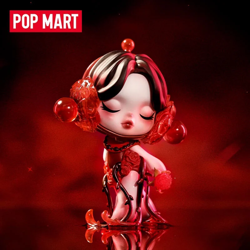 

Pop Mart Valentine's Day Limited Elevator Figure SKULLPANDA Doll Valentine's Day Gift Collection Model Doll Toys Real Shot