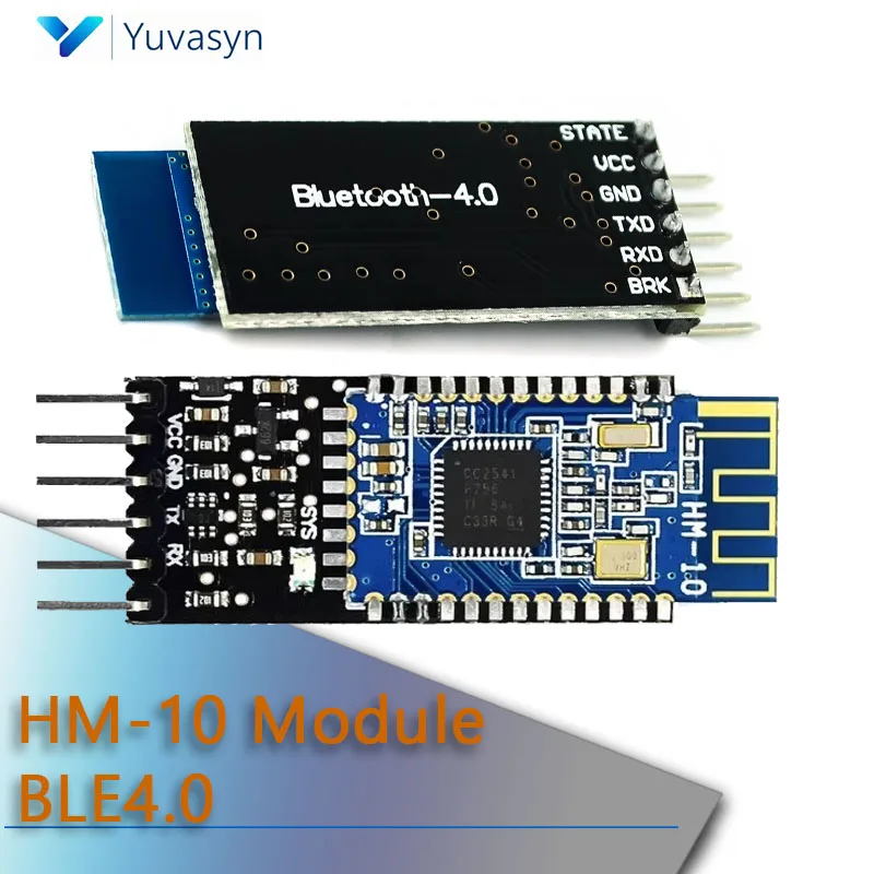 Фото 1-10 шт. HM-10 модуль прозрачного последовательного порта BLE4.0 Bluetooth модуль с преобразованием логического уровня/антивообратный №1