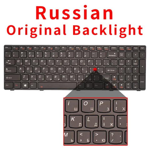 Совершенно новая клавиатура для ноутбука Lenovo IdeaPad Y580 Y580N Y580NT T4b8 25203133 с подсветкой 25207342 PK130N02C04