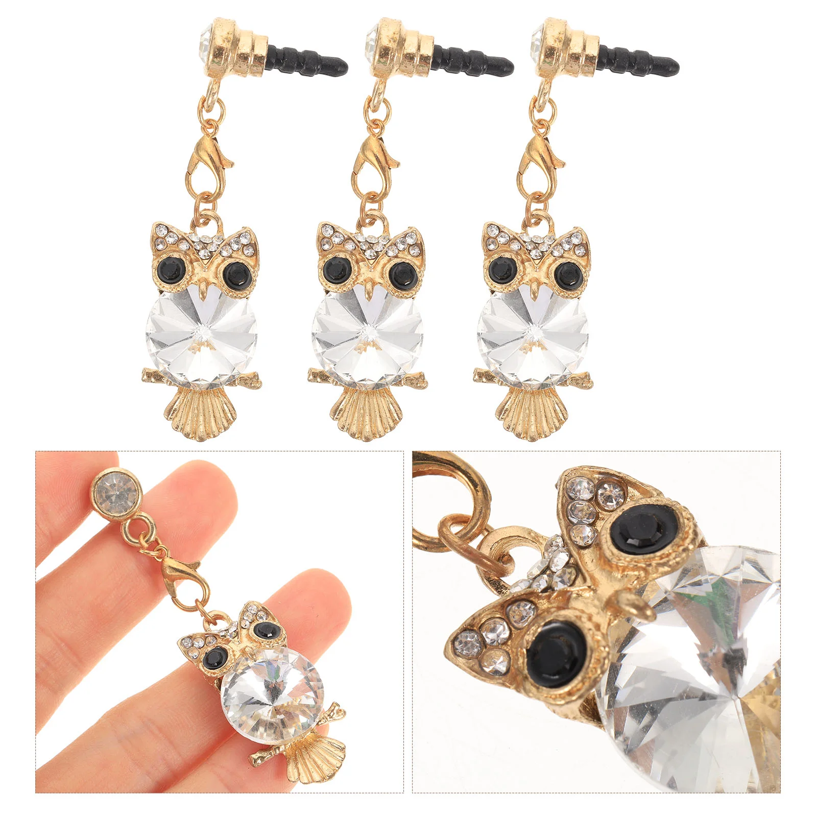 

Port Plug Earphone Plugsantijackheadphone Stopper Pendant Charm Cell Cover Mobile Accessories Protectors Stop Cap Stoppers