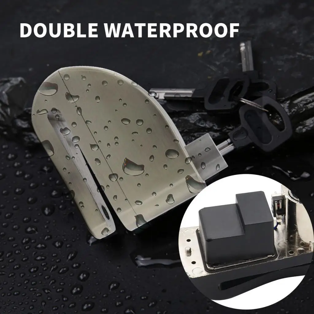 

Замок-Антивор дисковый с сигнализацией, 110 дБ, 2 модели