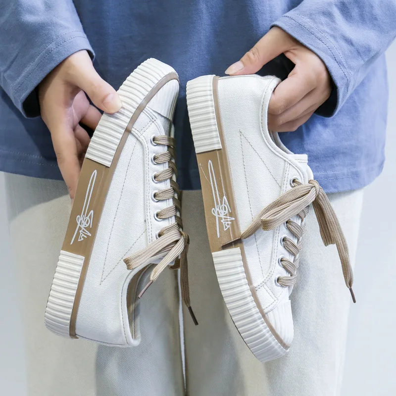 2021 Summer new casual breathable flat bottom student Harajuku sneakers shoes for women sneakers  zapatos de mujer