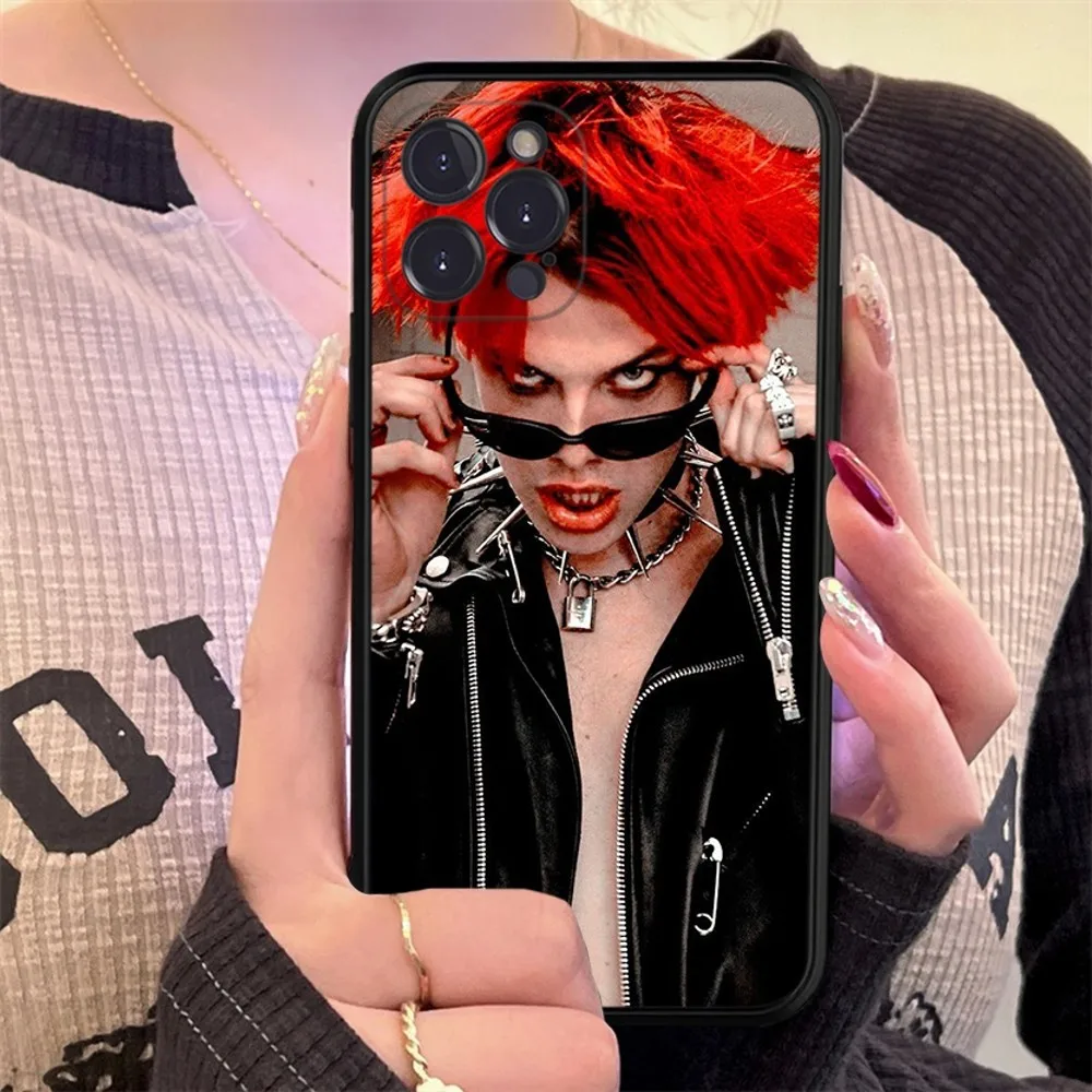 Чехол для телефона Y-Yungblud Lowlife мягкий силиконовый чехол Iphone 16 15 14 13 12 11 Pro Mini XS MAX Plus X